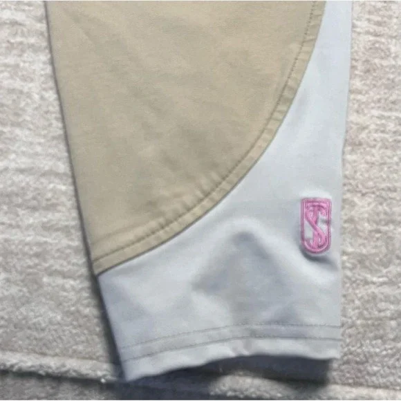 Tredstep Symphony Breeches 34L Beige Knee Patch Riding Pants Women's - Picture 2 of 8